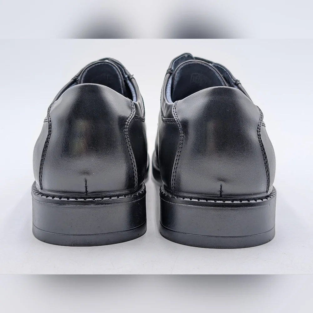 NWT Bruno Marc Oxford Classic Black Men Dress Shoes Sz US 8.5 | EU 41.5 Lace-Up